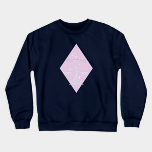 Libra Scales (Pastel) Crewneck Sweatshirt